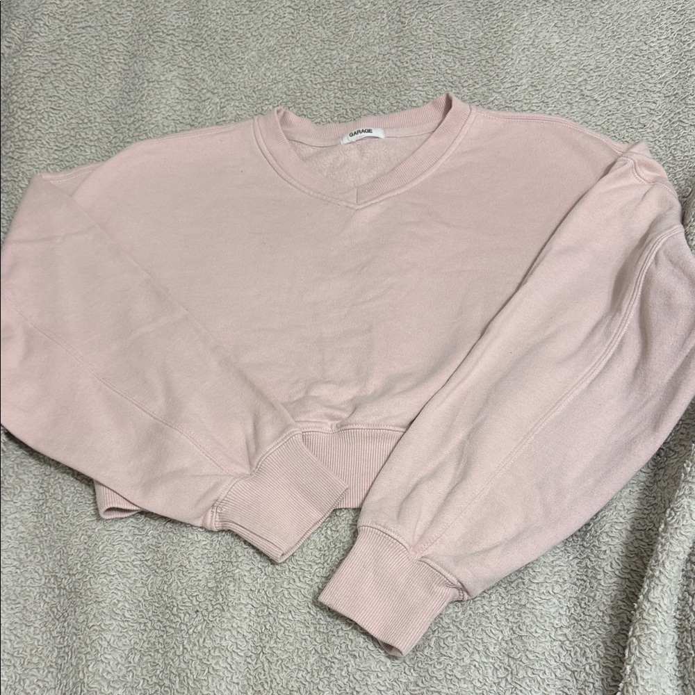 Garage Pink Sweatshirt